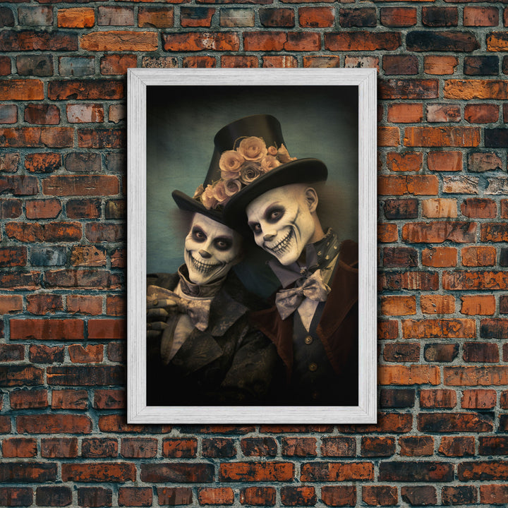 Dark Fantasy, Goth Wall Art, Gothic Wall Decor, Spooky Art, Creepy Wall Art, Canvas Print, Wall Art, Vertical Print, Home Decor, Room Decor