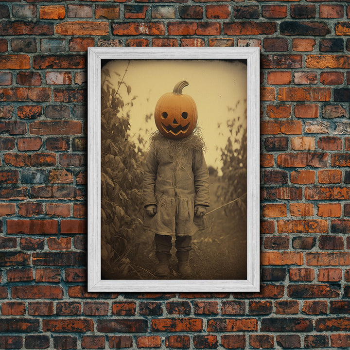 Halloween Wall Art, Spooky Art Print, Dark Art Print, Creepy Wall Art, Canvas Print, Wall Art, Vertical Print, Home Decor, Wall Decor