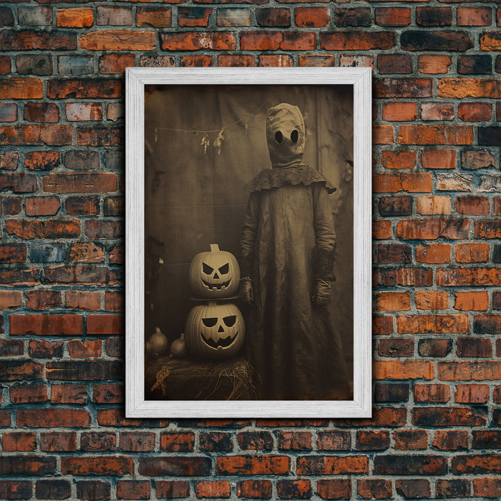 Black And White Art, Halloween Wall Art, Horror Decor, Dark Art Print, Canvas Print, Wall Art, Vertical Print, Home Decor, Wall Decor