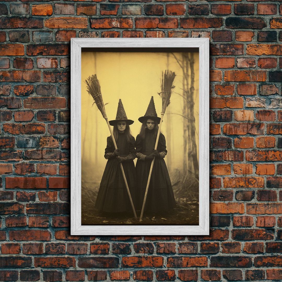 Occult Art, Witch Wall Art, Creepy Wall Art, Halloween Wall Art, Horror Art, Canvas Print, Wall Art, Vertical Print, Home Decor, Wall Decor