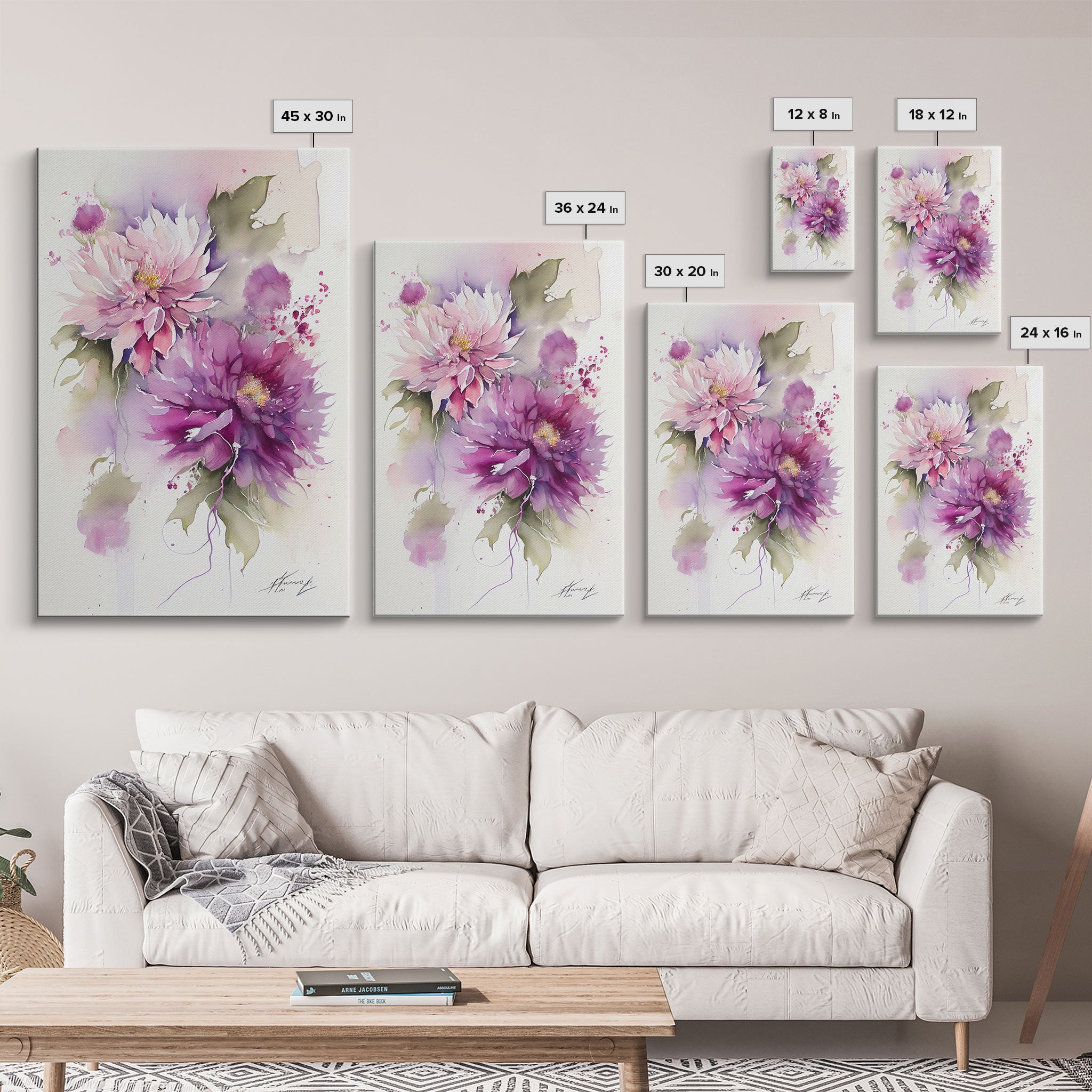 Vintage Style Framed Canvas Art, Vintage Floral Print, Vintage White Roses Painting, Still Life Botanical Farmhouse print, Flower Art