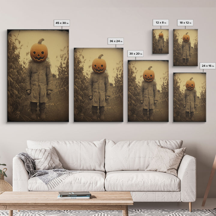 Halloween Wall Art, Spooky Art Print, Dark Art Print, Creepy Wall Art, Canvas Print, Wall Art, Vertical Print, Home Decor, Wall Decor