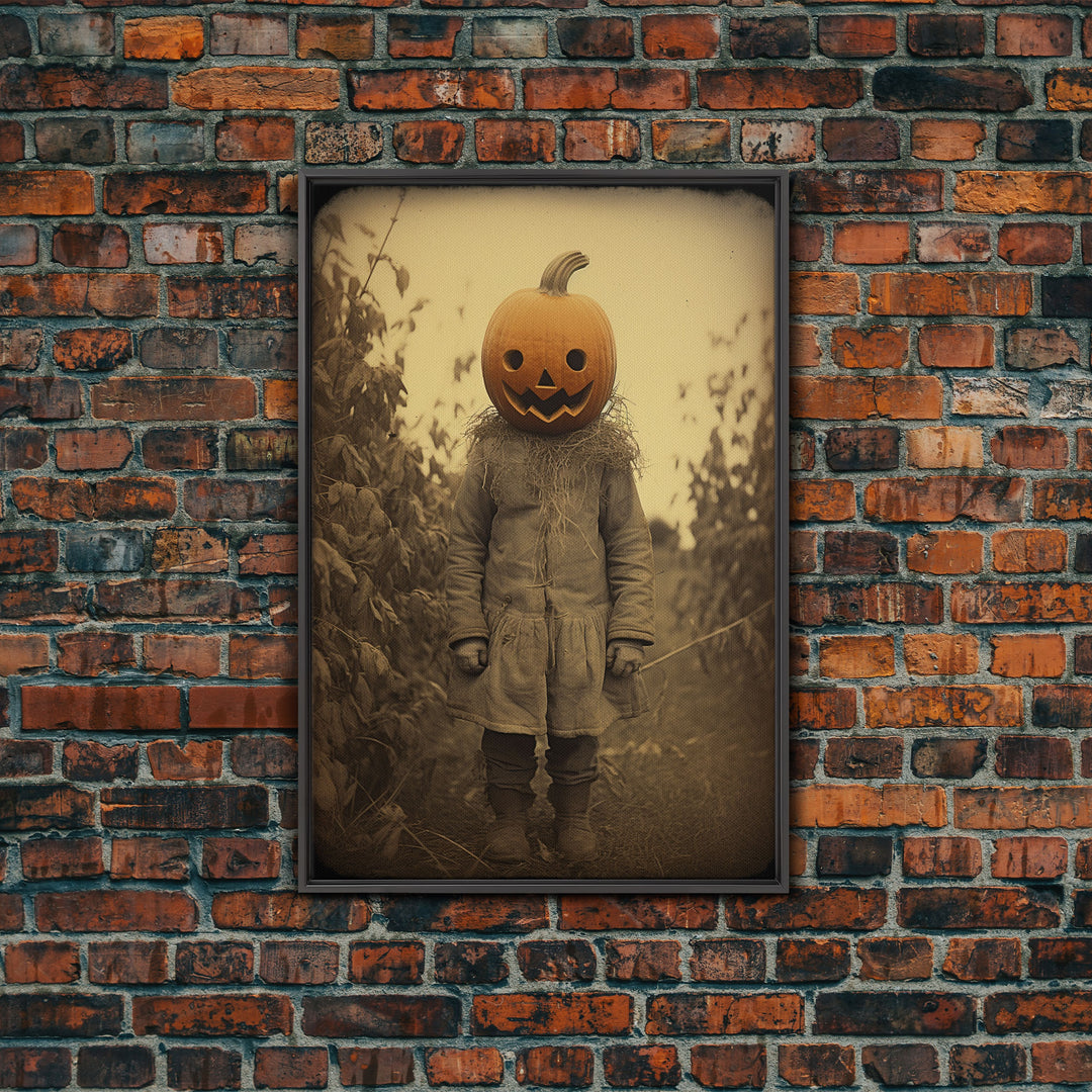 Halloween Wall Art, Spooky Art Print, Dark Art Print, Creepy Wall Art, Canvas Print, Wall Art, Vertical Print, Home Decor, Wall Decor
