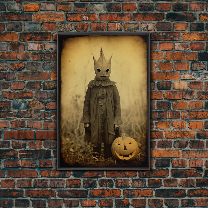 Halloween Wall Decor, Gothic Wall Decor, Creepy Wall Art, Spooky Art Print, Canvas Print, Wall Art, Vertical Print, Home Decor, Wall Decor