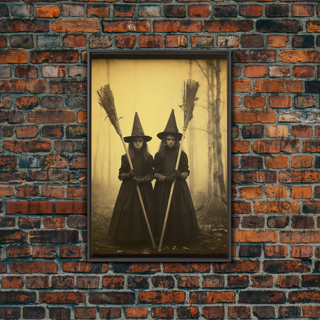 Occult Art, Witch Wall Art, Creepy Wall Art, Halloween Wall Art, Horror Art, Canvas Print, Wall Art, Vertical Print, Home Decor, Wall Decor