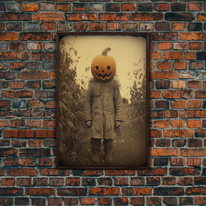 Halloween Wall Art, Spooky Art Print, Dark Art Print, Creepy Wall Art, Canvas Print, Wall Art, Vertical Print, Home Decor, Wall Decor