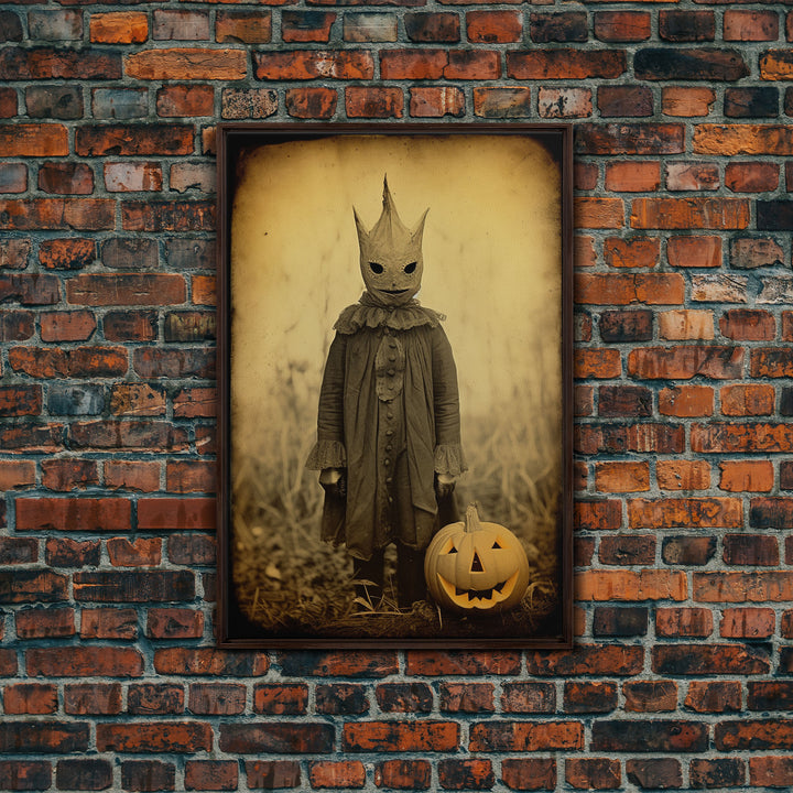 Halloween Wall Decor, Gothic Wall Decor, Creepy Wall Art, Spooky Art Print, Canvas Print, Wall Art, Vertical Print, Home Decor, Wall Decor