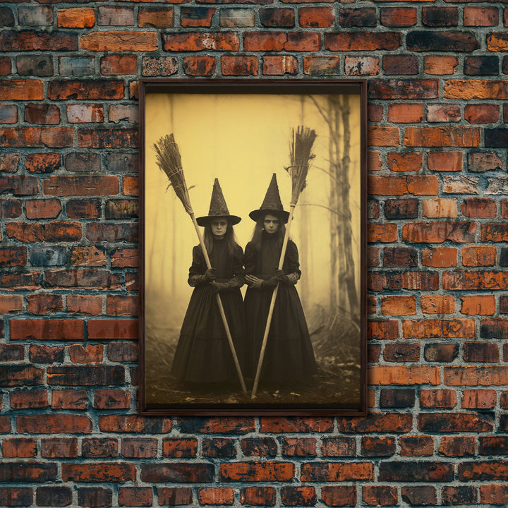 Occult Art, Witch Wall Art, Creepy Wall Art, Halloween Wall Art, Horror Art, Canvas Print, Wall Art, Vertical Print, Home Decor, Wall Decor