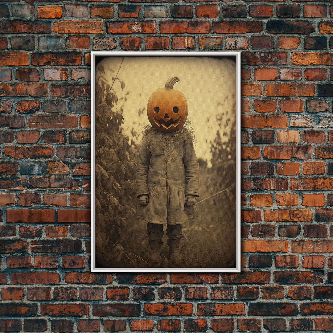 Halloween Wall Art, Spooky Art Print, Dark Art Print, Creepy Wall Art, Canvas Print, Wall Art, Vertical Print, Home Decor, Wall Decor