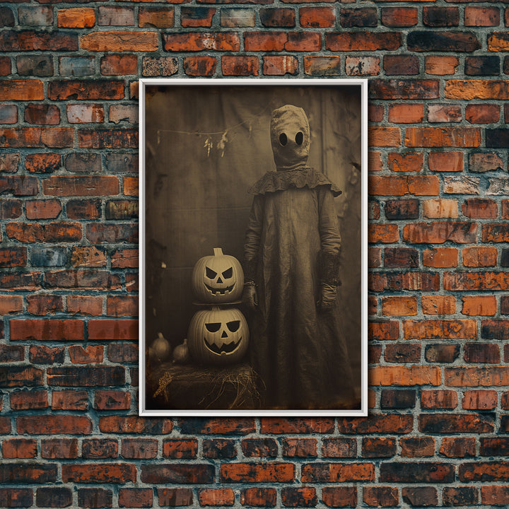Black And White Art, Halloween Wall Art, Horror Decor, Dark Art Print, Canvas Print, Wall Art, Vertical Print, Home Decor, Wall Decor