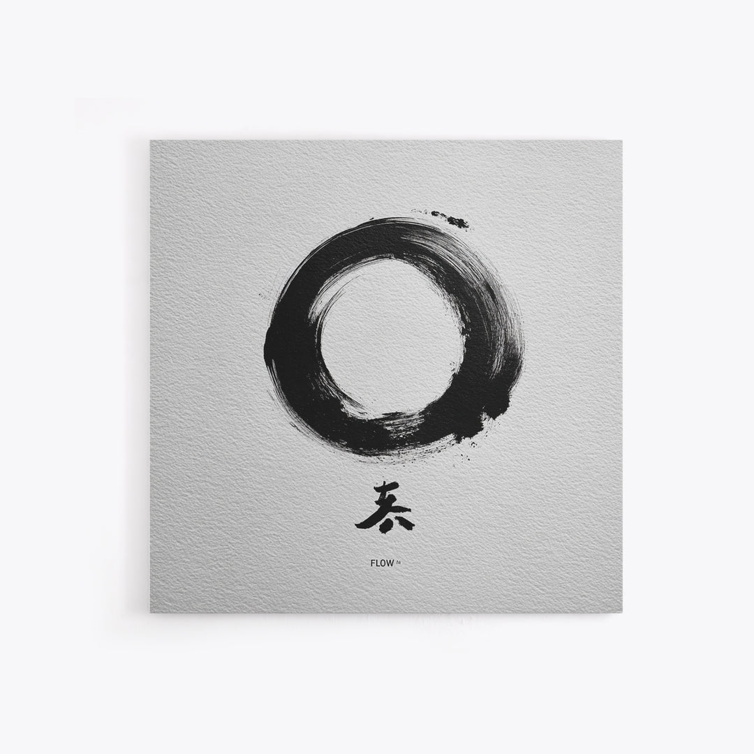 Zen Enso Circle Japanese Ink Painting Wall Art Minimalist Abstract Print Modern Home Decor Living Room Wall Art