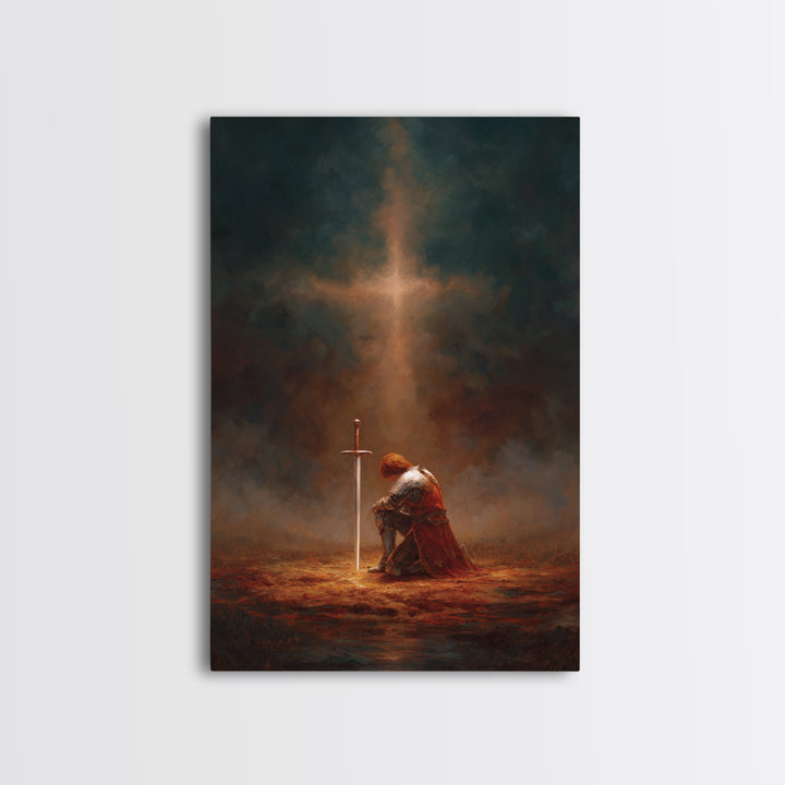 Regal Mosque At Night With Crescent Moon And Lanterns - Illuminating Modern Wall Art For Spiritual Home Decor