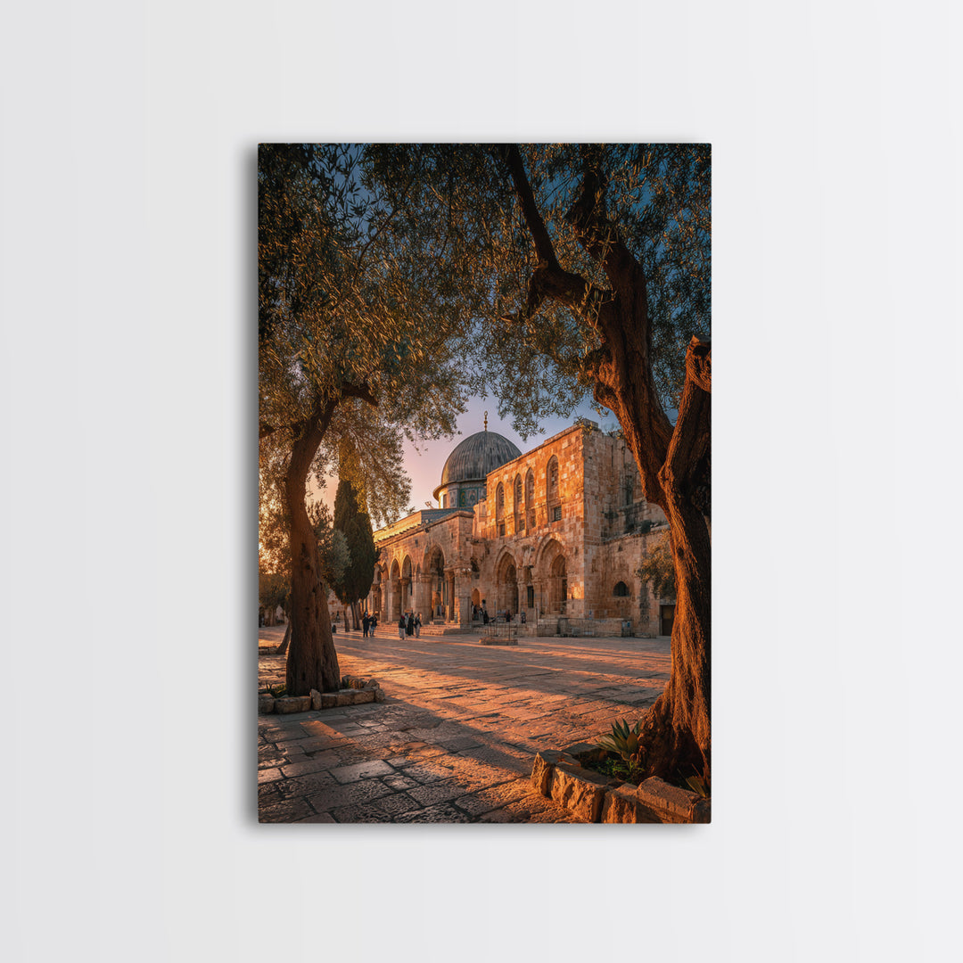 Vibrant Roaring Tiger Street Art Mural On Brick Wall Graffiti Canvas Print For Unique Home Decor And Bold Wall Art Statements