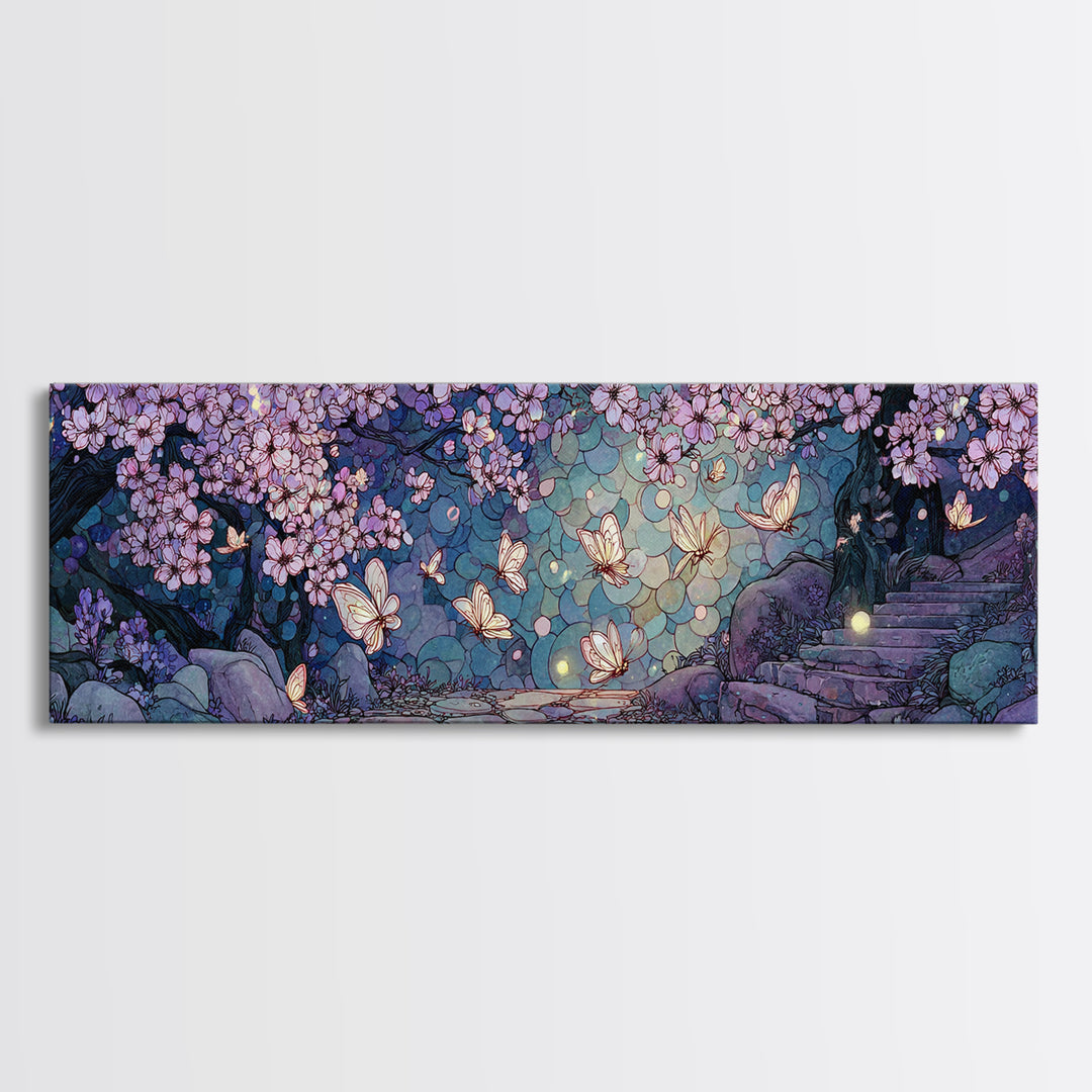 Fantasy Epic Battle Scene With Sorcerer Wielding Lightning Over Majestic Mountain Wall Art