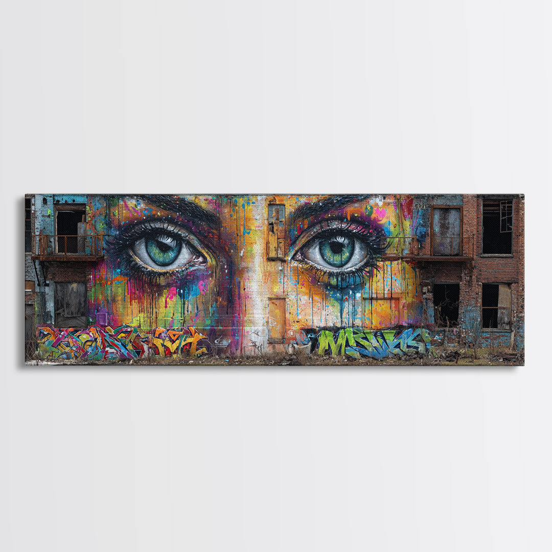 Sunset Over Ancient Middle Eastern Cityscape Wall Art Modern Canvas Print Romantic Warm Decor Large Wall Art
