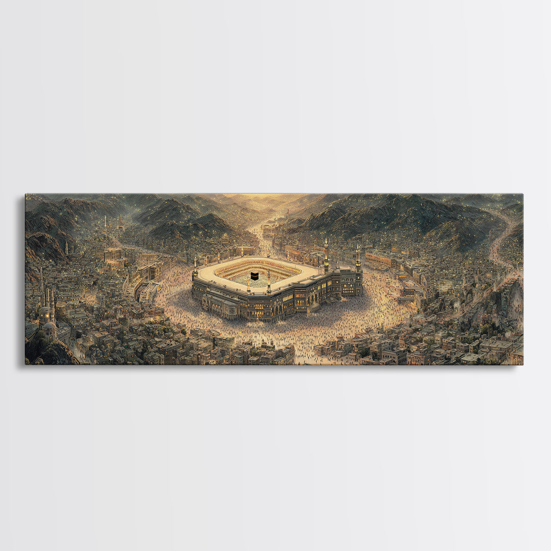Kneeling Knight In Armor With Sword Inside Ancient Ruins Dramatic Medieval Scene Framed Canvas Print Historical Wall Art Decor Gift