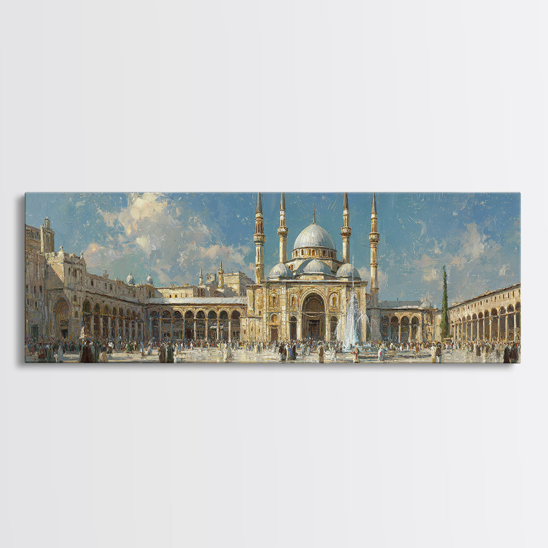 Serene Landscape Painting Of River With Trees And Boathouse In Classic European Style Original Wall Art