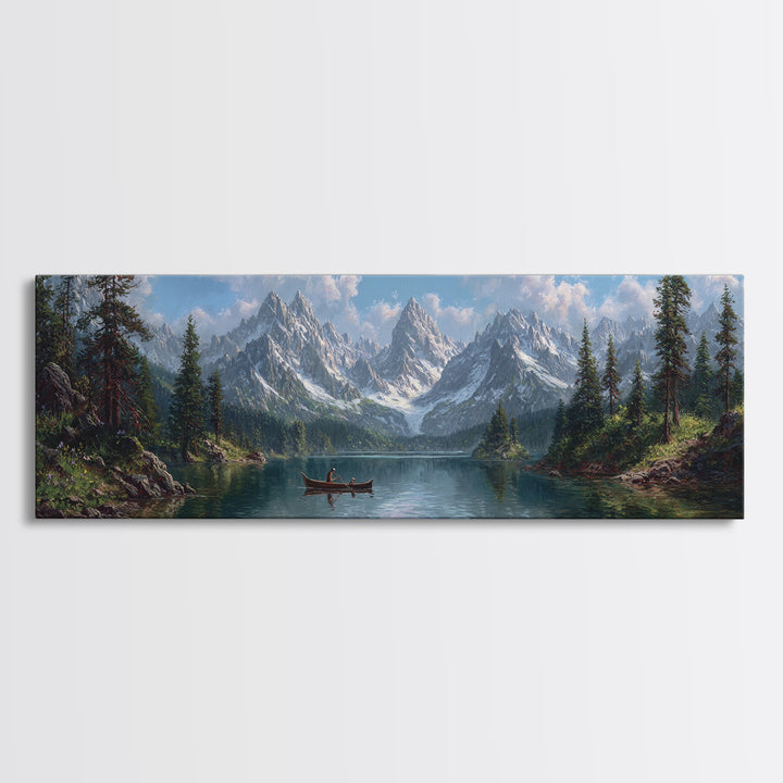 Dramatic Battle Scene With Dragons Breathing Fire Over A Burning Medieval City Fantasy Wall Art Framed Canvas