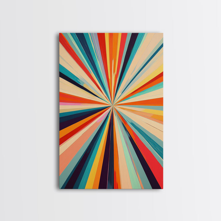 Mid Century Modern Vertical Print, Tall Narrow Art, Modern Vertical Wall Art Print, Abstract Art, Geometric Wall Art, Home Decor, Large Boho Wall Art