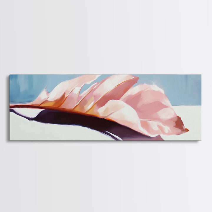 Autumn Leaves, Fall Nature Art, Warm Toned Wall Art, Cozy Aesthetic, Framed Canvas Print, Seasonal Home Decor, Bedroom Accent Piece