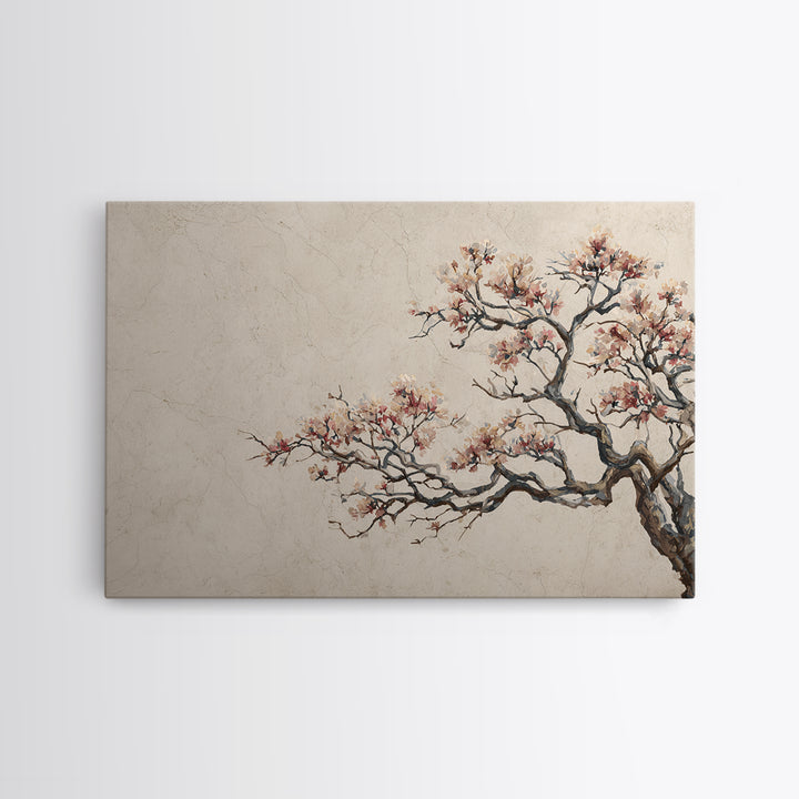 Japandi Ink Shapes Canvas Print, Above Bed Art, Original Art, Bedroom Decor, Abstract Art, Serenity, Sage Green Wall Art, ABA-3x2-22