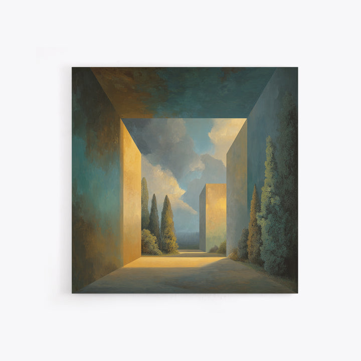 Surreal Dream Landscape Framed Canvas Print, Art, Wall Art for Mom, Living Room Decor, Fine Art, Wood Wall Art, ART-1x1-11