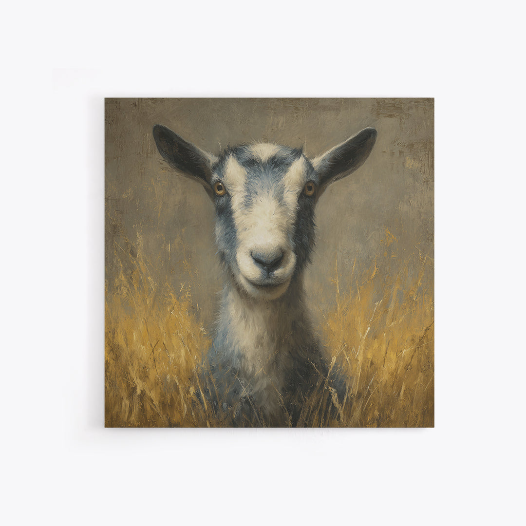 Elegant Animal Portrait Framed Canvas Print, Art, Ai Art, Living Room Decor, Fine Art, Home Decor, Gallery Decor, ART-1x1-42