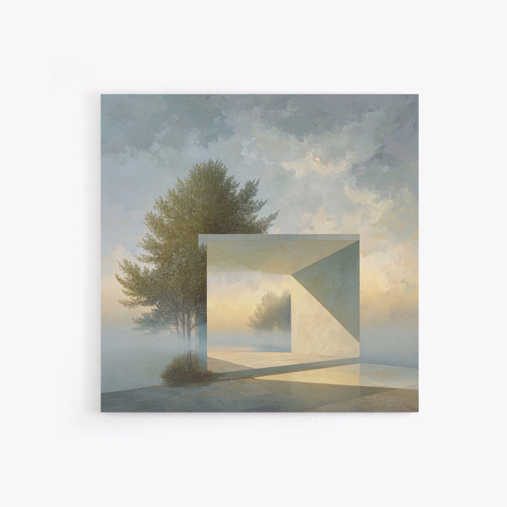 Surreal Dream Landscape Canvas Print, Art, Resin Art, Living Room Decor, Fine Art, Luxury Decor, Textured Painting, ART-1x1-59