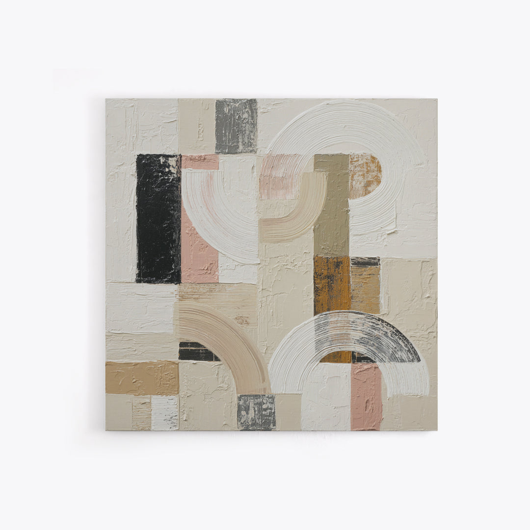 Textured Neutral Abstraction Framed Canvas Print, Art, Printable Art, Living Room Decor, Fine Art, Statement Artwork, ART-1x1-61