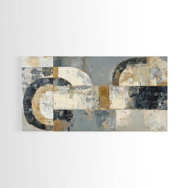Textured Neutral Abstraction Canvas Print, Art, Textured Painting, Living Room Decor, Abstract Art, Digital Wall Art, ART-2x1-57