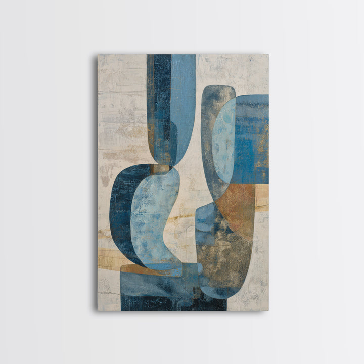 Abstract Water Forms Framed Canvas Print, Art, Room Decor, Living Room Decor, Abstract Art, Art Commission, Digital Wall Art, ART-2x3-75