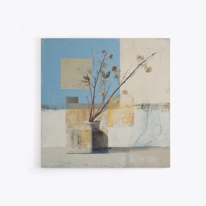 Large Neutral Still Life Canvas Print, Above Sofa Art, Canvas Print, Living Room Decor, Fine Art, Statement, Botanical Wall Art, ASA-1x1-14