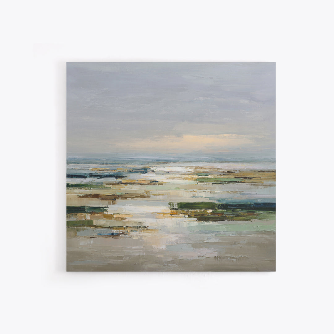 Oversized Abstract Landscape Canvas Print, Above Sofa Art, Modern Art, Living Room Decor, Fine Art, Statement, Art Print, ASA-1x1-25