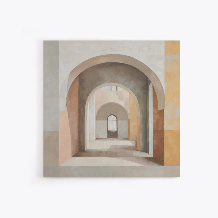 Architectural Arch Study Canvas Print, Above Sofa Art, Fine Art Print, Living Room Decor, Fine Art, Statement, ASA-1x1-81