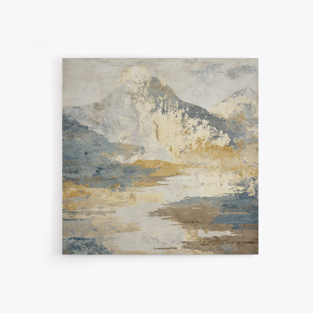 Sunlit Rolling Hills Canvas Print, Above Sofa Art, Gallery Decor, Living Room Decor, Fine Art, Statement, Minimalist Decor, ASA-1x1-89