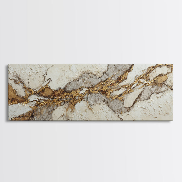Textured Plaster Abstract Canvas Print, Above Sofa Art, Bauhaus Print, Living Room Decor, Abstract Art, Statement, ASA-3x1-3