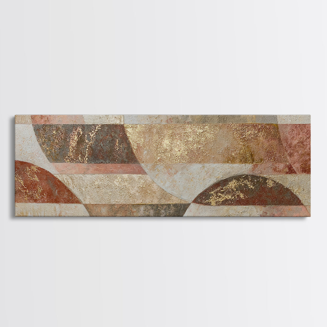 Textured Plaster Abstract Canvas Print, Above Sofa Art, Canvas Wall Art, Living Room Decor, Abstract Art, Statement, ASA-3x1-75