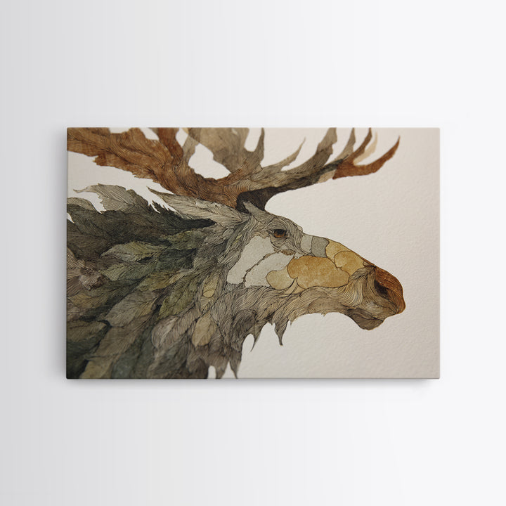 Statement Horse Silhouette Canvas Print, Above Sofa Art, 3 Piece Wall Art, Living Room Decor, Oil Painting, Statement, ASA-3x2-89