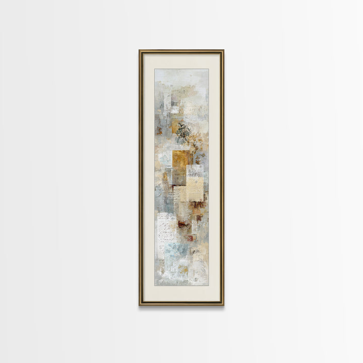 Antique Key and Handwritten Letter Arrangement Without Canvas Print, Bed and Breakfast Art, Art Print, Living Room Decor, BAB-1x3-93