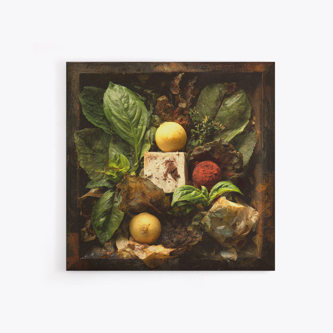 Chocolate Truffle Still Life Framed Canvas Print, Bakery Art, Modern Decor, Bakery Decor, Fine Art, Patisserie, Wall Decor, BAK-1x1-67