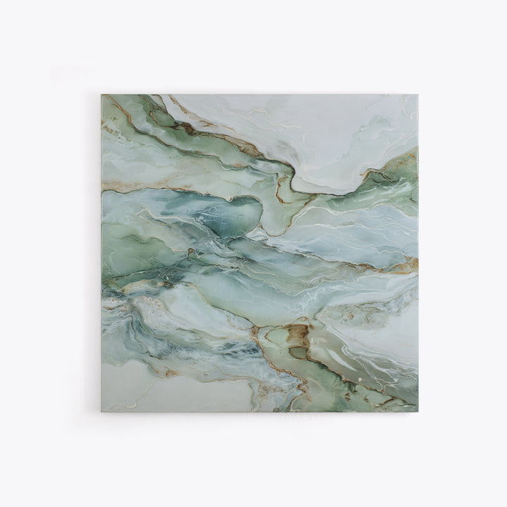 Abstract Marble Texture Framed Canvas Print, Bathroom Art, Dopamine Decor, Bathroom Decor, Abstract Art, Spa, Halloween Art, BAT-1x1-16