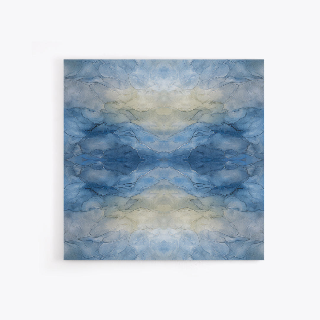 Soft Cloud and Rain Composition Framed Canvas Print, Bathroom Art, Trendy Wall Art, Bathroom Decor, Fine Art, Spa, BAT-1x1-67