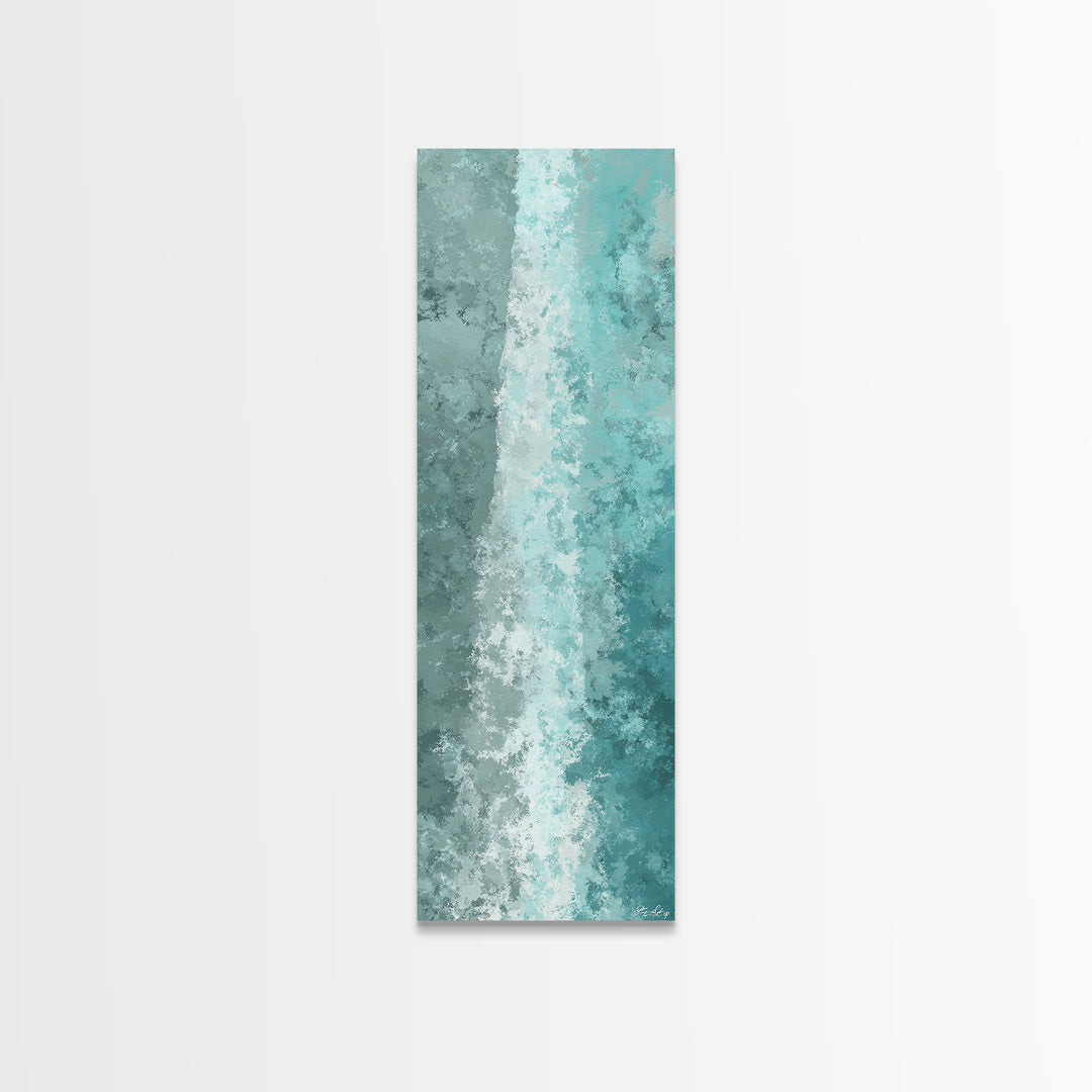 Abstract Marble Texture Canvas Print, Bathroom Art, Wall Decor, Bathroom Decor, Abstract Art, Spa, Contemporary Art, Wall Art, BAT-1x3-28