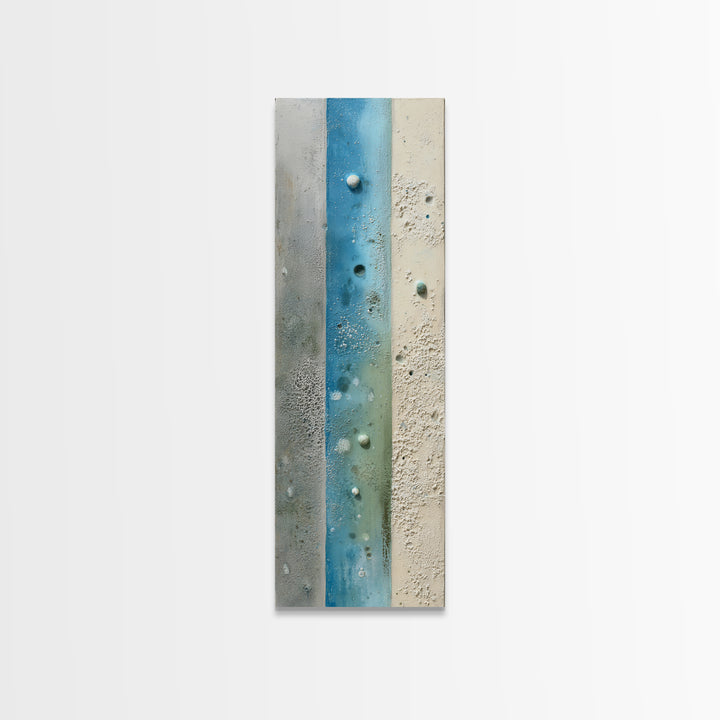 Clean Geometric Forms Canvas Print, Bathroom Art, Bathroom Wallpaper, Bathroom Decor, Abstract Art, Spa, Luxury Decor, BAT-1x3-9