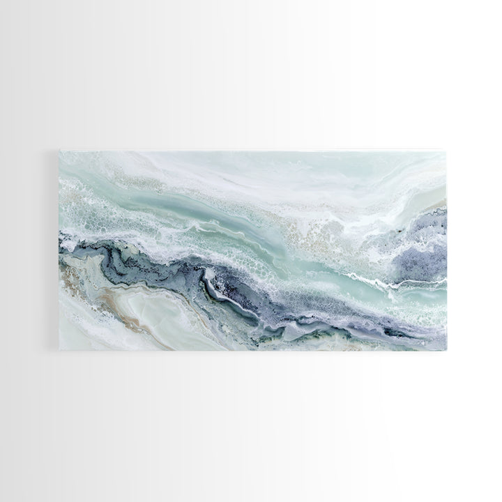 Abstract Marble Texture Framed Canvas Print, Bathroom Art, Luxury Decor, Bathroom Decor, Abstract Art, Spa, Digital Wall Art, BAT-2x1-12