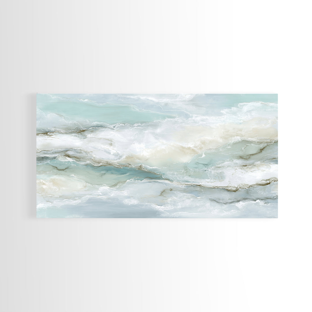 Abstract Marble Texture Framed Canvas Print, Bathroom Art, Printable Wall Art, Bathroom Decor, Spa, Bathroom Wall Decor, BAT-2x1-60