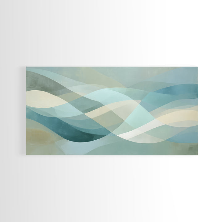 Clean Geometric Forms Canvas Print, Bathroom Art, Printable, Bathroom Decor, Spa, Bathroom Prints, Bathroom Wall Decor, BAT-2x1-89