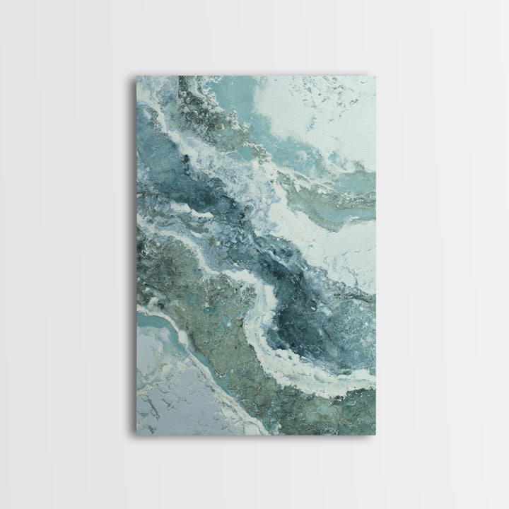 Abstract Marble Texture Canvas Print, Bathroom Art, Neutral Decor, Bathroom Decor, Fine Art, Spa, Wall Art, Home Decor, BAT-2x3-72