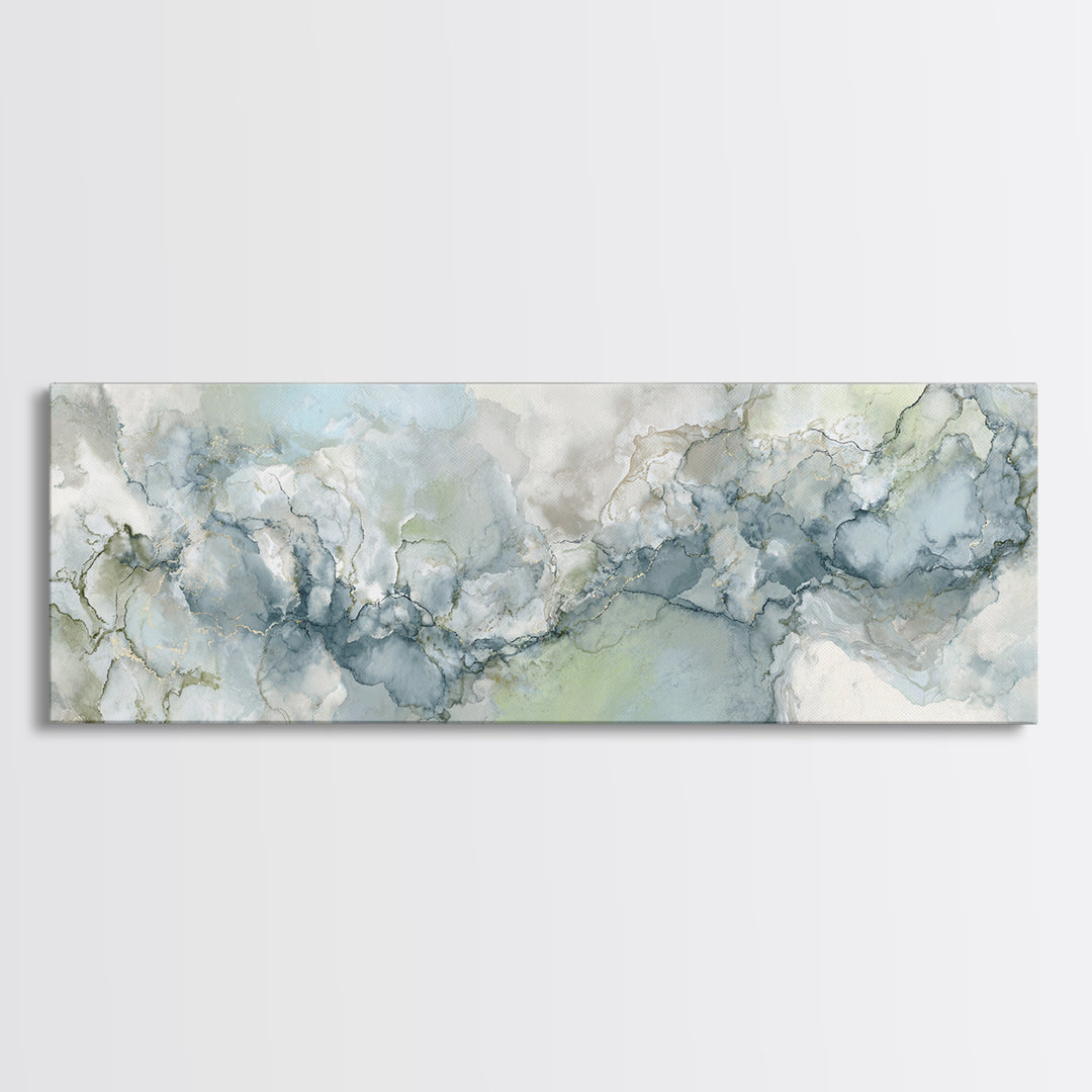 Abstract Marble Texture Framed Canvas Print, Bathroom Art, Art Print, Bathroom Decor, Fine Art, Spa, Custom Pet Portrait, BAT-3x1-56