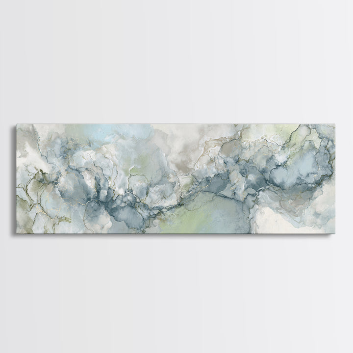 Abstract Marble Texture Framed Canvas Print, Bathroom Art, Art Print, Bathroom Decor, Fine Art, Spa, Custom Pet Portrait, BAT-3x1-56